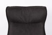 Miniature Fauteuil lounge en cuir PU noir John 7