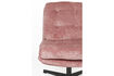 Miniature Fauteuil lounge en polyester rose Kai 6
