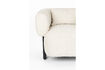 Miniature Fauteuil lounge en tissu crème Neil 11