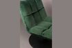 Miniature Fauteuil lounge en velours vert Bar 3