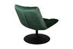 Miniature Fauteuil lounge en velours vert Bar 8