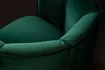 Miniature Fauteuil lounge en velours vert Flower 3