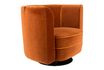 Miniature Fauteuil lounge Fleur orange 9