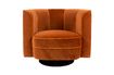 Miniature Fauteuil lounge Fleur orange 10