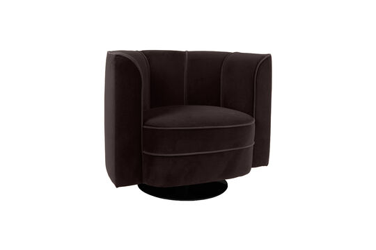 Voir la fiche produit fauteuil lounge Flower Noir Fauteuil lounge Flower Noir