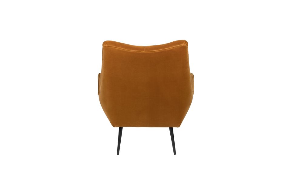 Fauteuil lounge Glodis whisky - 9