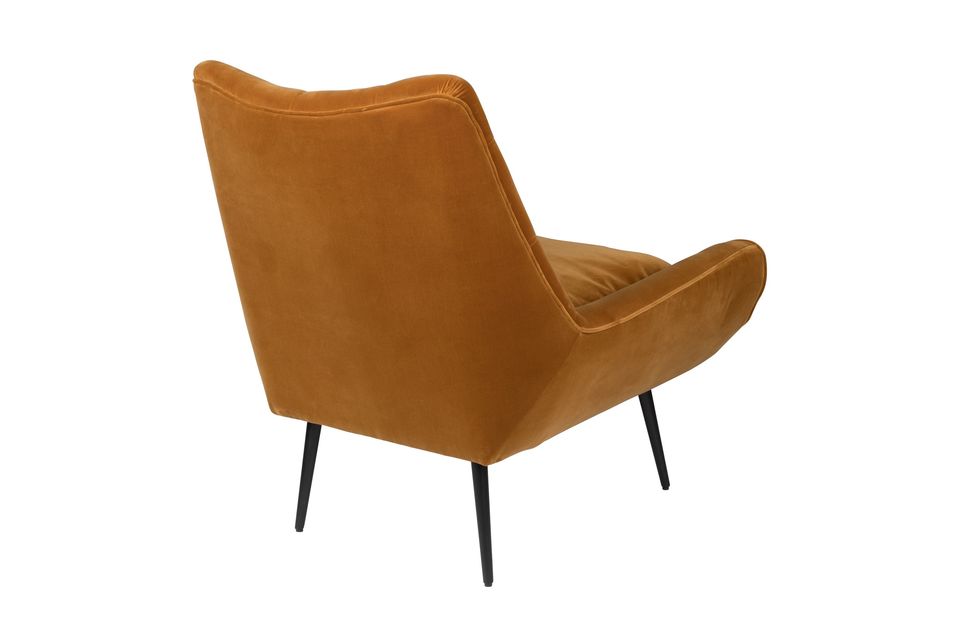 Fauteuil lounge Glodis whisky - 10