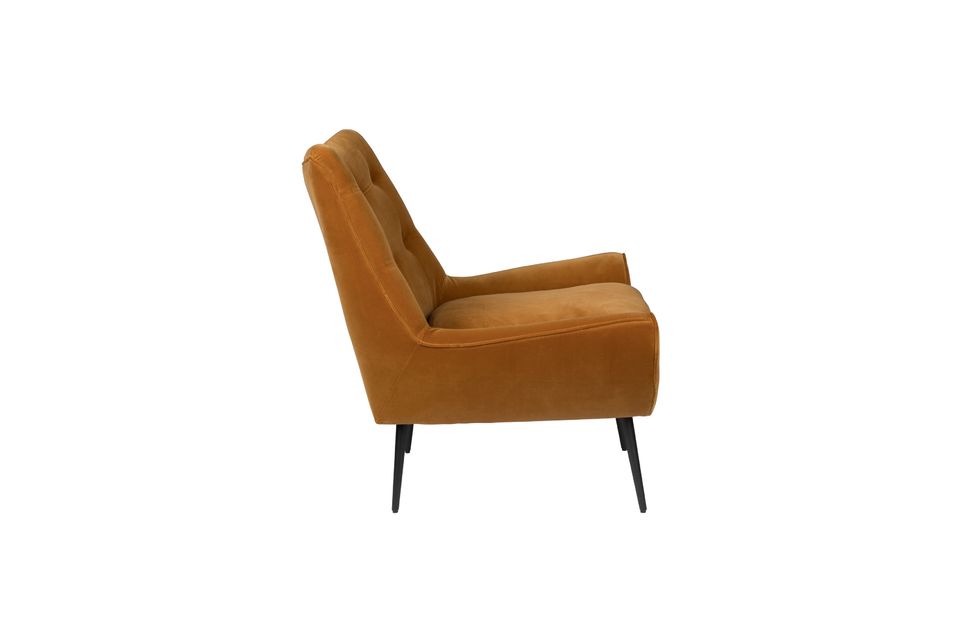 Fauteuil lounge Glodis whisky - 11