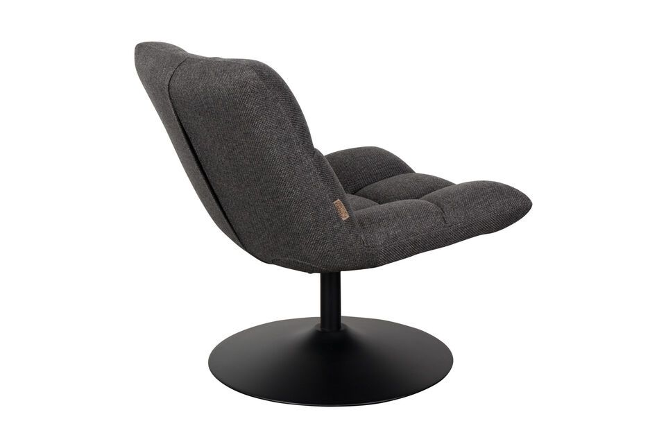 Fauteuil lounge Gris Foncé Bar - 8