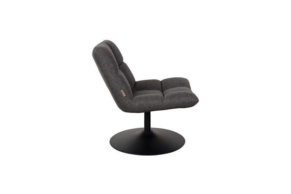 Fauteuil lounge Gris Foncé Bar - 10