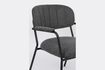 Miniature Fauteuil lounge Jolien gris foncé 3