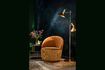 Miniature Fauteuil lounge Madisson couleur whisky 3