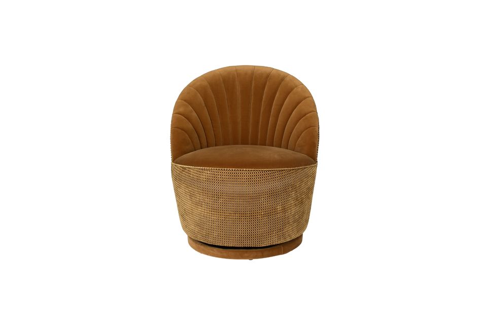 Fauteuil lounge Madisson couleur whisky - 11