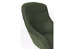 Miniature Fauteuil lounge pivotant en tissu vert Yuki 8