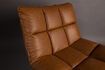 Miniature Fauteuil lounge vintage marron Bar 12