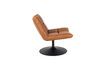 Miniature Fauteuil lounge vintage marron Bar 19