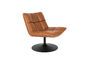 Miniature Fauteuil lounge vintage marron Bar Détouré