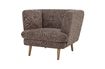 Miniature Fauteuil marron Elliot 4