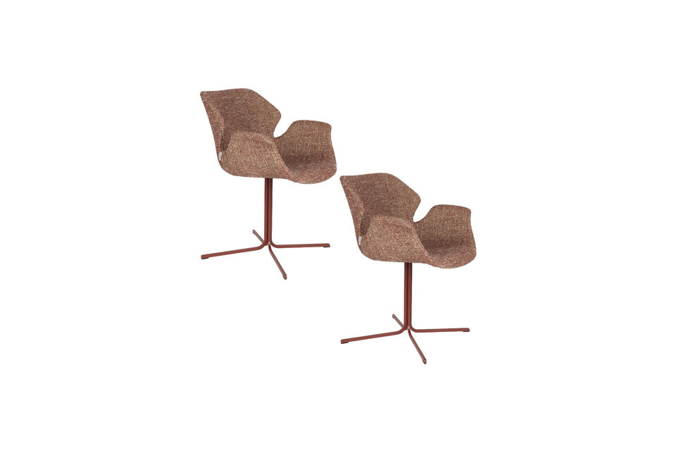 Fauteuil Nikki Rood - 5