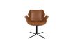 Miniature Fauteuil Nikki tout brun 9