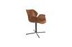 Miniature Fauteuil Nikki tout brun 6