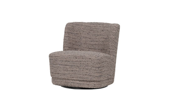 Fauteuil pivotant Beige mélangé ATTY Détouré