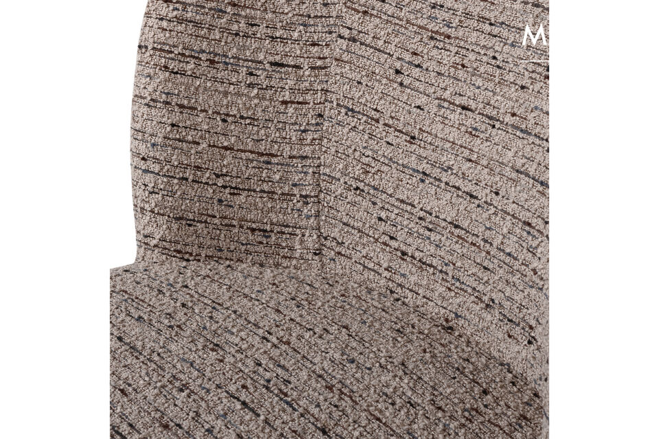 Mat&eacute;riau Le fauteuil est recouvert du tissu m&eacute;lang&eacute; Zero