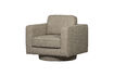 Miniature Fauteuil pivotant bouclette sable LAZY 1