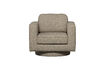 Miniature Fauteuil pivotant bouclette sable LAZY 2