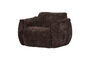 Miniature Fauteuil pivotant Chenille 3D Brun Foncé BAGGY Détouré