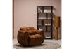 Miniature Fauteuil pivotant Chenille 3D Brun moyen Baggy 2
