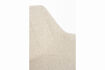 Miniature Fauteuil pivotant en tissu beige Doulton 12