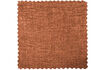 Miniature Fauteuil pivotant en velours orange Atty 9