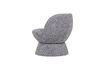 Miniature Fauteuil pivotant gris mélangé Shuffle 4