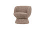 Miniature Fauteuil pivotant marron mélangé SHUFFLE Détouré