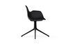 Miniature Fauteuil pivotant  noir Form 4