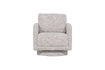 Miniature Fauteuil pivotant tissu chiné naturel Oska 4