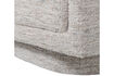 Miniature Fauteuil pivotant tissu chiné naturel Oska 8