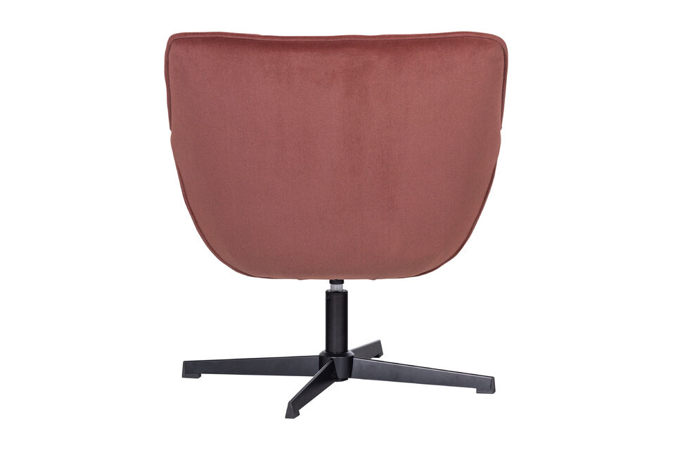 La couleur brun/rouge ajoute du caract&egrave;re &agrave; votre int&eacute;rieur et vous invite