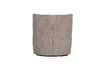 Miniature Fauteuil pivotant velours sable Atty 7