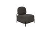 Miniature Fauteuil Polly gris 1