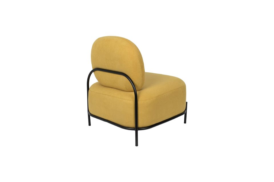 Fauteuil Polly jaune - 9