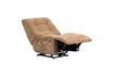 Miniature Fauteuil relax électrique 94x98x83 cm tissu côtelé marron clair Hein 4