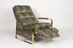 Miniature Fauteuil relax en tissu multicolore Panther 3