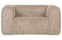 Miniature Fauteuil ribcord beige Bean Détouré