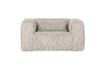 Miniature Fauteuil ribcord blanc cassé Bean 3