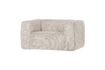 Miniature Fauteuil ribcord blanc cassé Bean 4