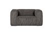 Miniature Fauteuil ribcord gris foncé Bean 3