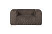 Miniature Fauteuil ribcord taupe Bean 1