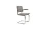 Miniature Fauteuil Ridge Rib gris clair Détouré